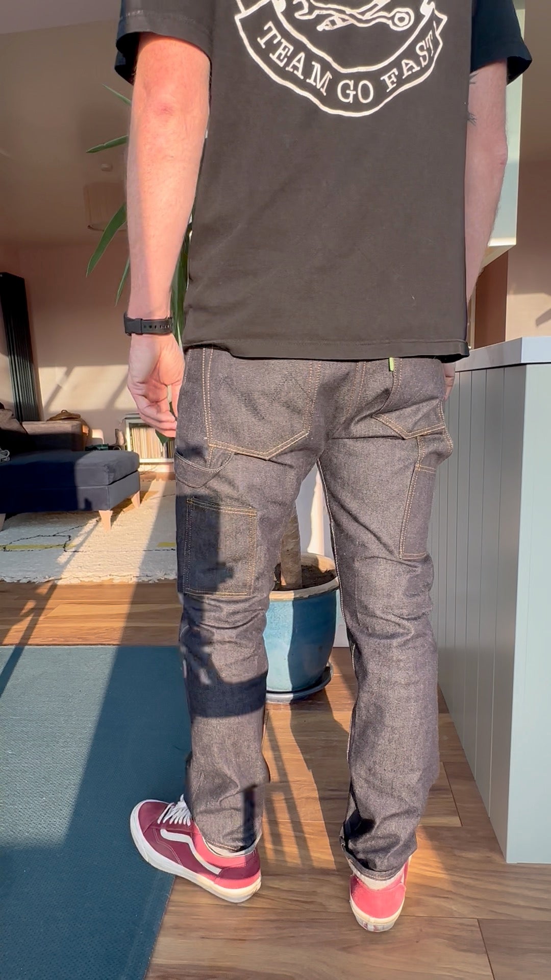 Double Knee Carpenter Jeans - Regular Taper - 32”