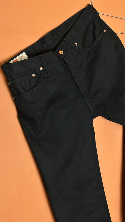 5 Pocket Jeans - Regular Taper  - BLACK RS66