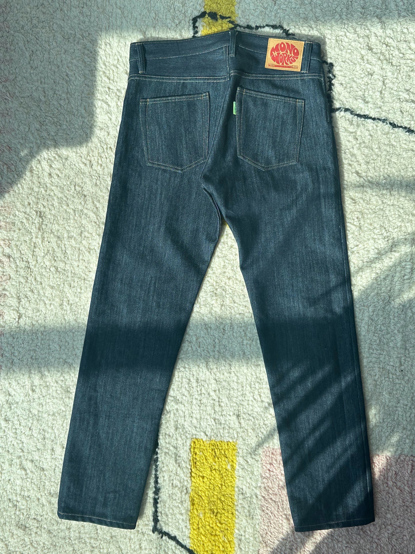 5 Pocket Jeans - Regular Monoworks Ship - – Ready Taper 33\