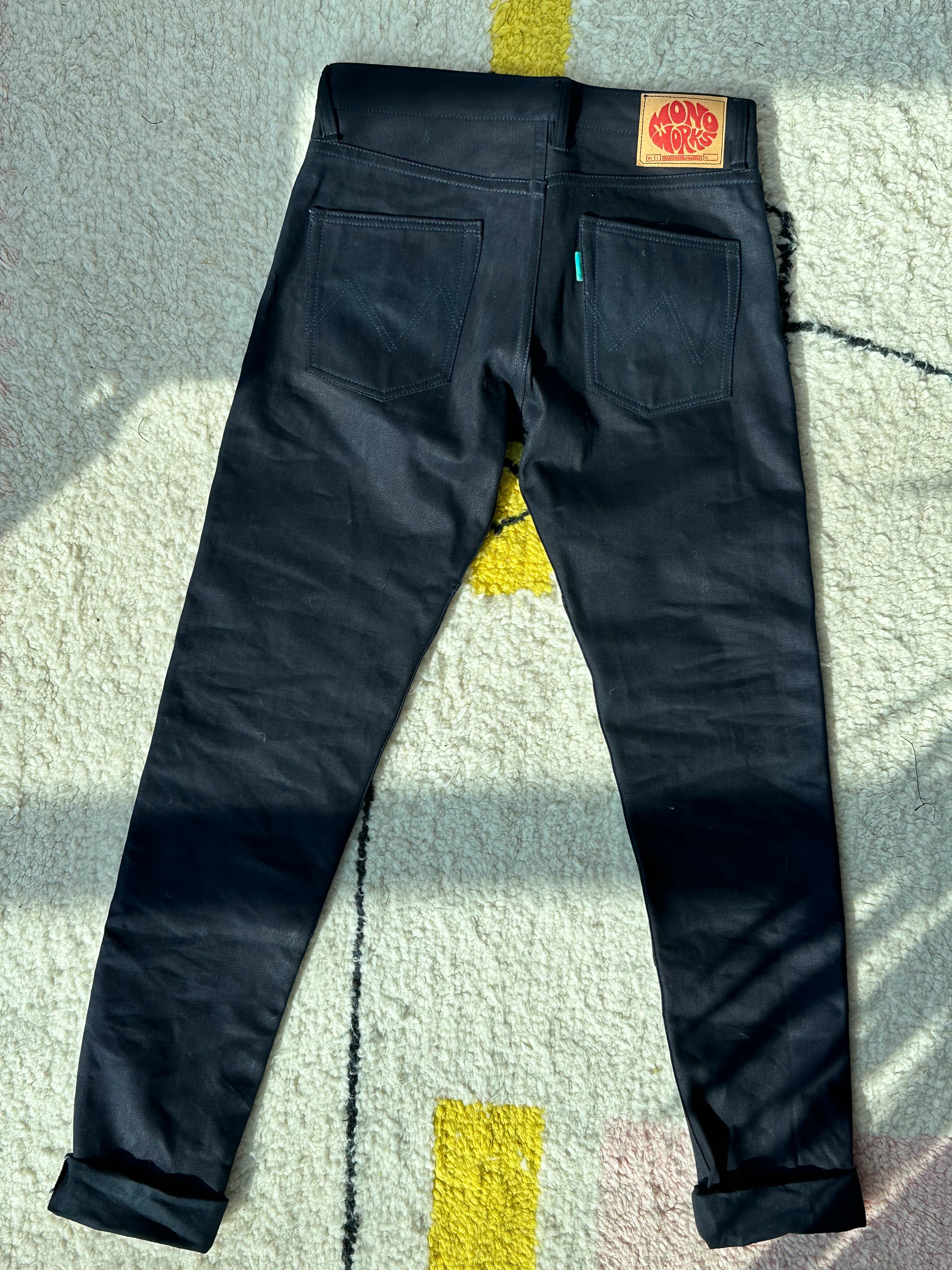 5 Pocket Double Knee Jeans - Slim Taper - 31